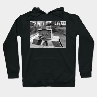 Rusty lock gate raising mechanism Hoodie